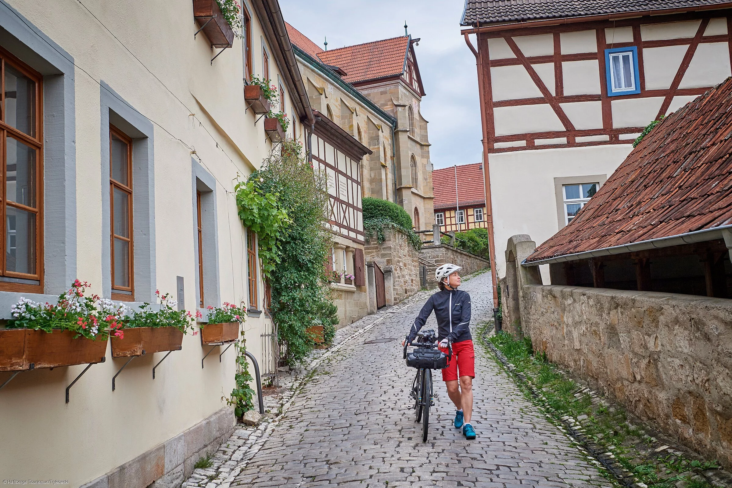 Fachwerk-Tour mit dem Rad (Hassberge)